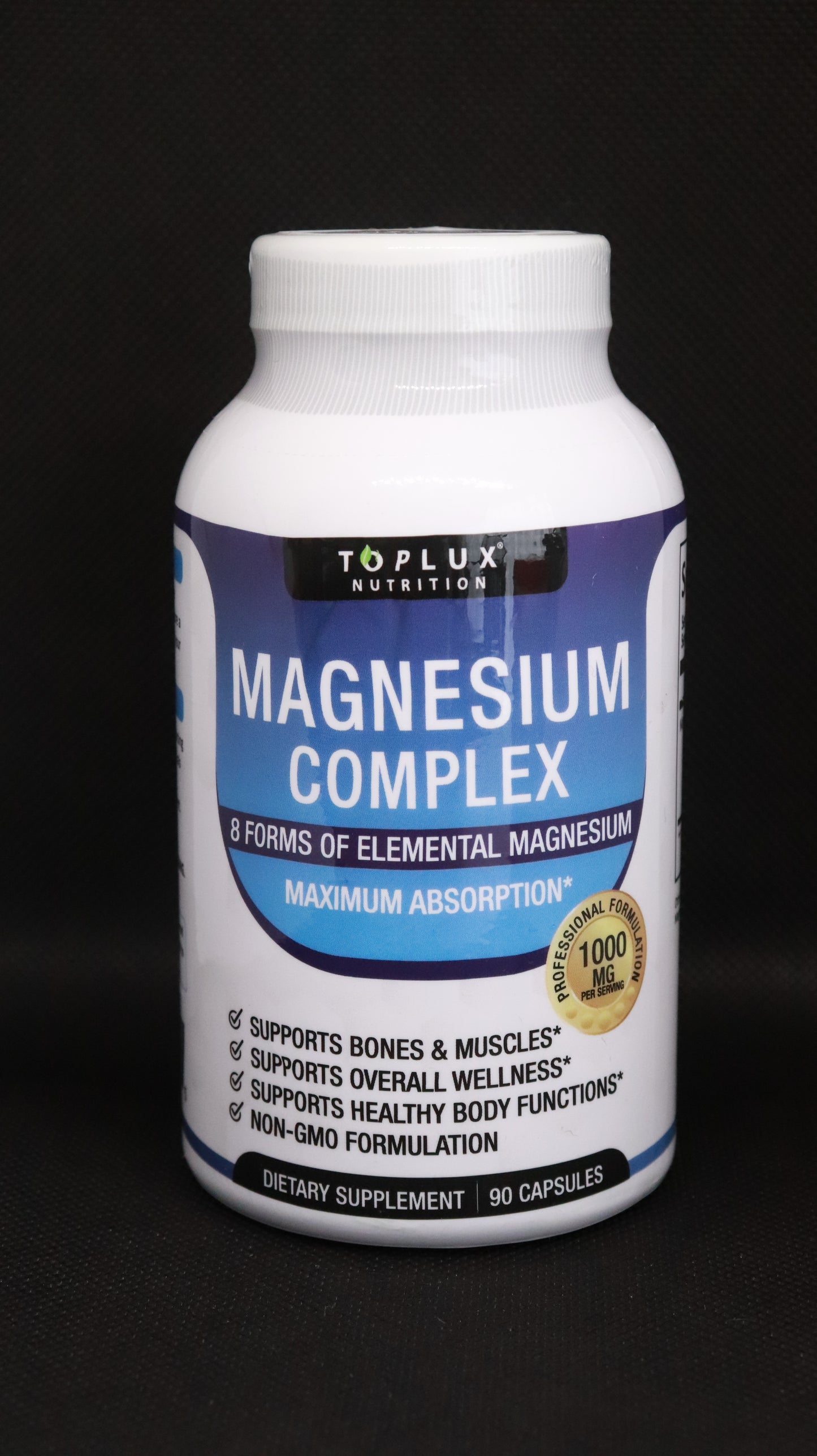Magnesium Complex: Relajación, fuerza y energía vital.