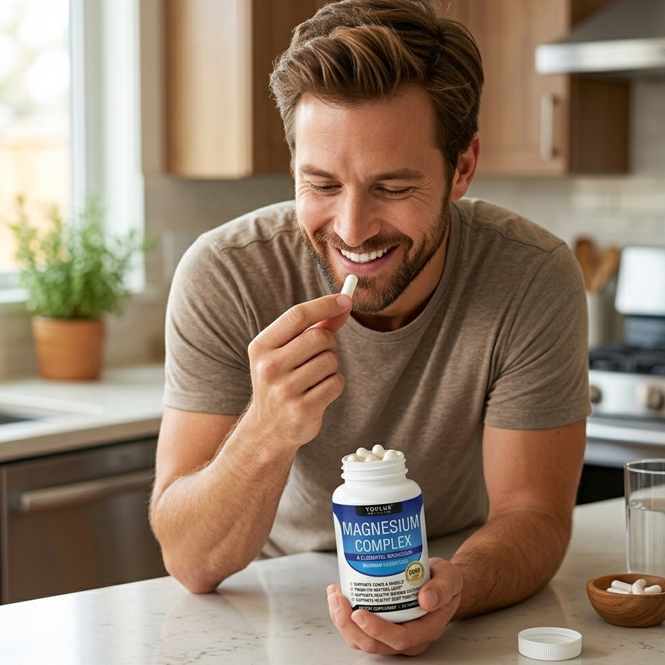 Magnesium Complex: Relajación, fuerza y energía vital.