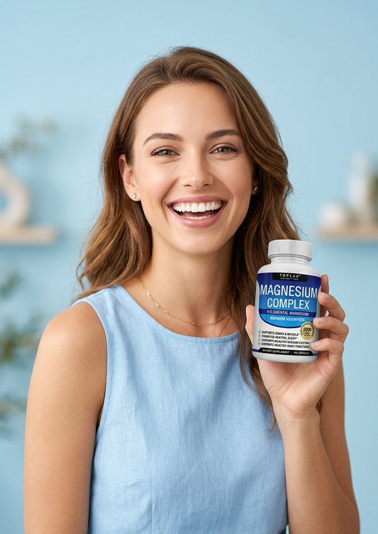 Magnesium Complex: Relajación, fuerza y energía vital.